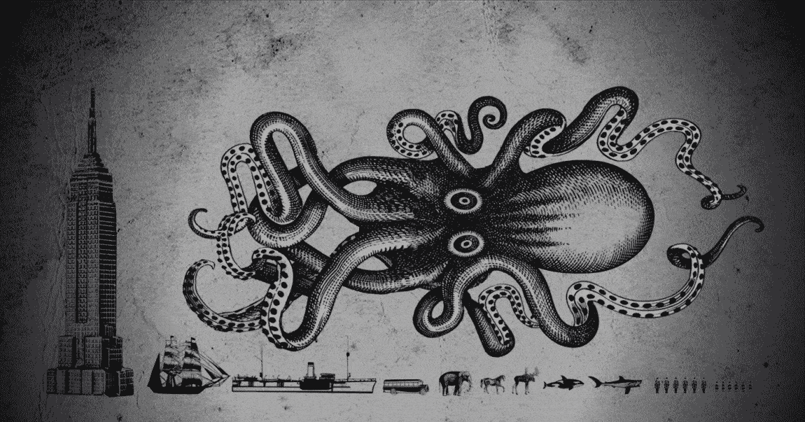 Kraken Comparative Size and Scale